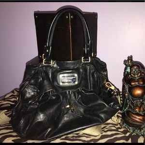 Black Leather Marc Jacobs Purse